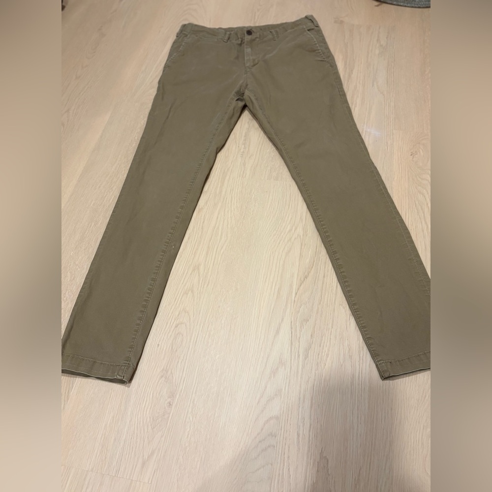 American Eagle Slim Men’s Beige/Olive Pants
